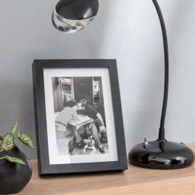 MILO FRAME 10X15 CM BLACK WOOD