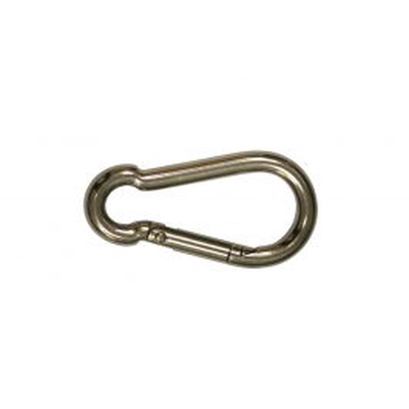 2 STAINLESS STEEL FIREMAN CARABINER D.4