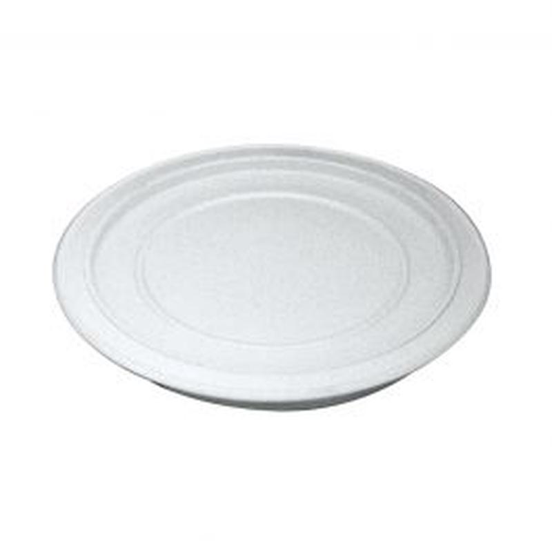 WOOD ROSETTE 0.5MM DIA120 MM ENAMELLED WHITE