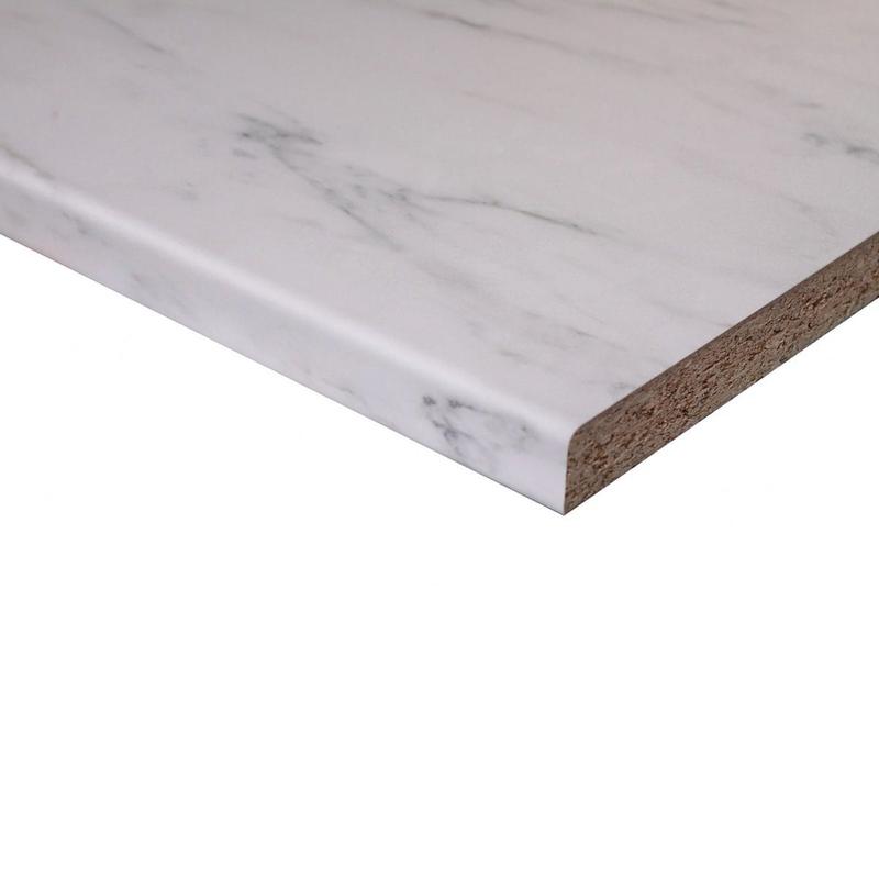WHITE MARBLE KITCHEN TOP 2.8X60X200 CM