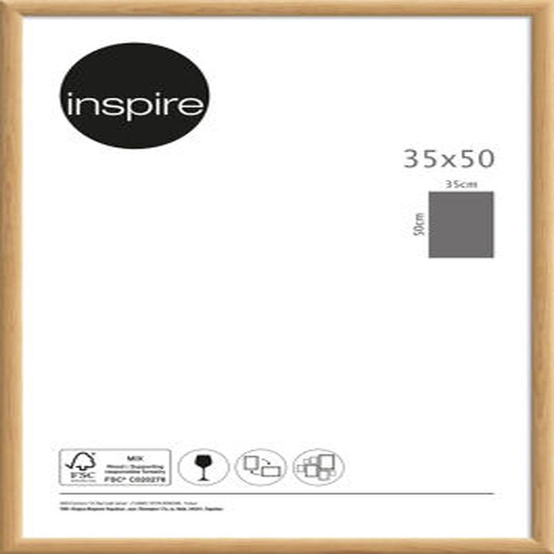 BOMBERINO FRAME 35X50 CM OAK WOOD