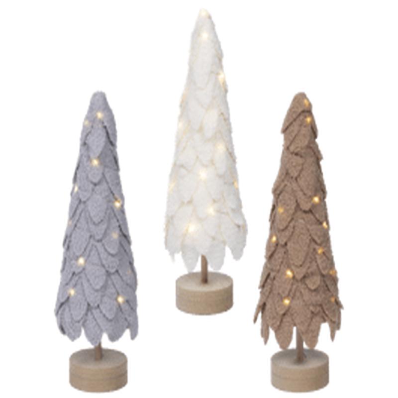 FABRIC TREE WITH BACTERIA MICROLED