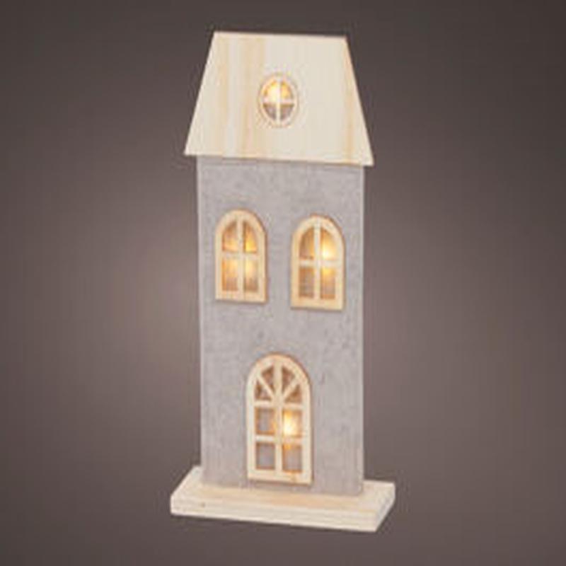 GRAY FELT PLAYHOUSE WITH MICROLED AB