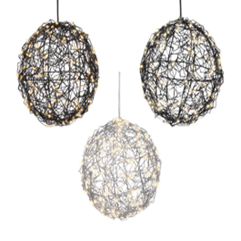 15CM MICRO LED BATTERY OPERATED SPHERE