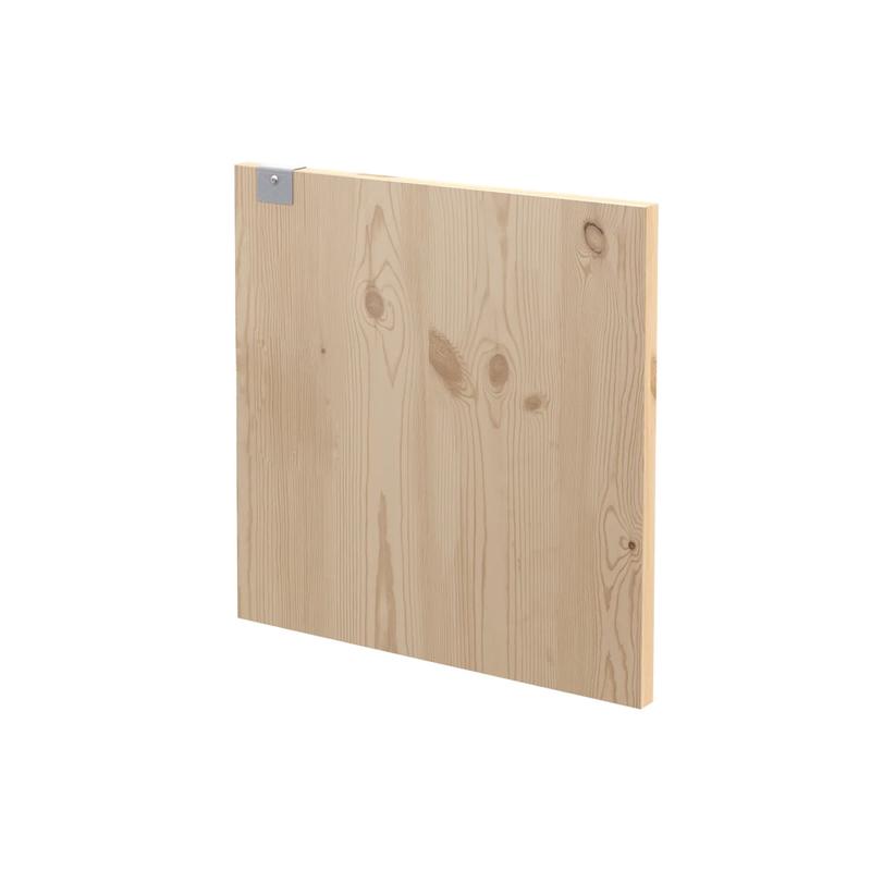 SPACEO KUB DOOR L32.6xH32.2CM IN GREY PINE WOOD
