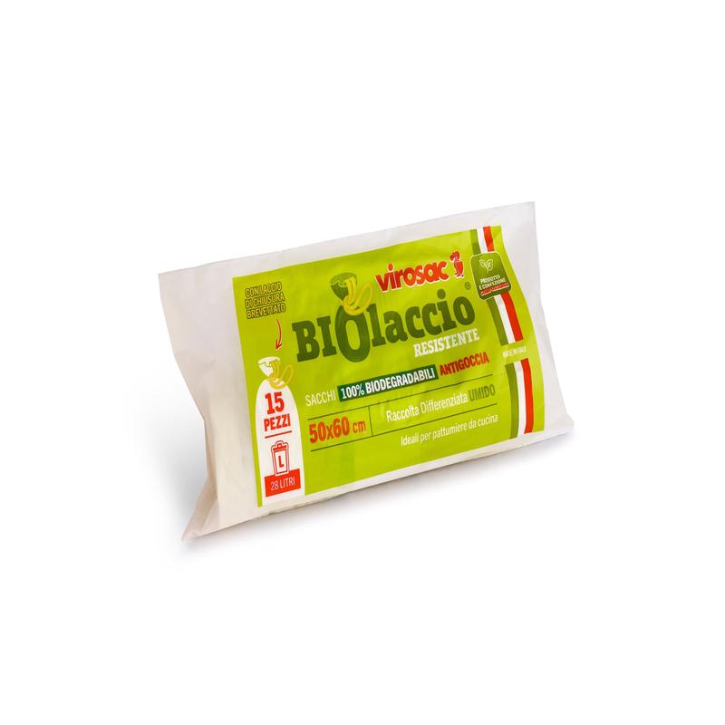 WET DUSTBIN BAGS 15 PIECES 30LT NEUTRAL L50 H60CM