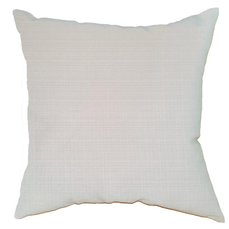 WHITE ILIZIA PILLOW 60X60 CM