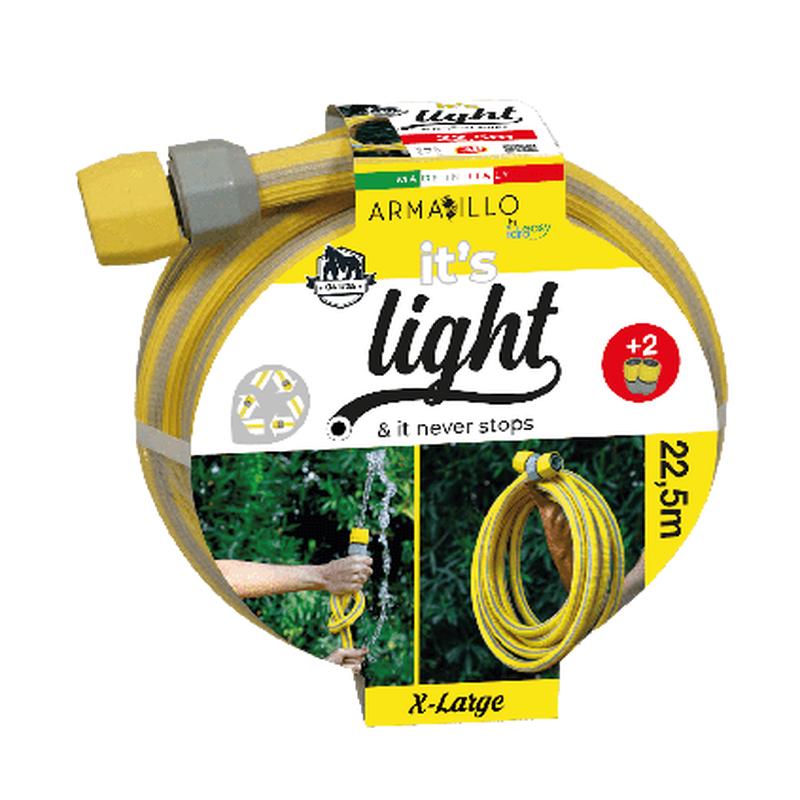 ARMADILLO KING KONG 22.5MT 3/4 ANTI-BEND AND ANTI-TWIST HOSE KIT WITH 2 QUICK COUPLINGS