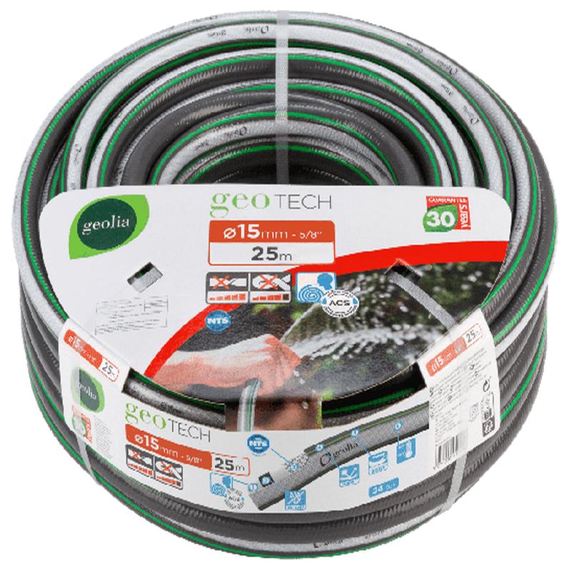 GEO TECH HOSE NTS 5 LAYERS - FOOD GRADE - 15 MM - 25 M