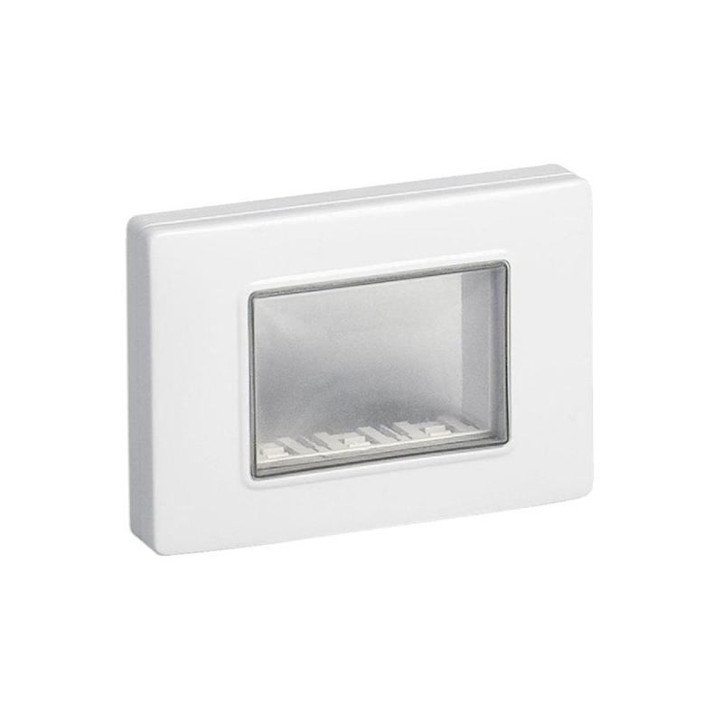RECESSED DOME IP55 RECTANGULAR BOXES WHITE