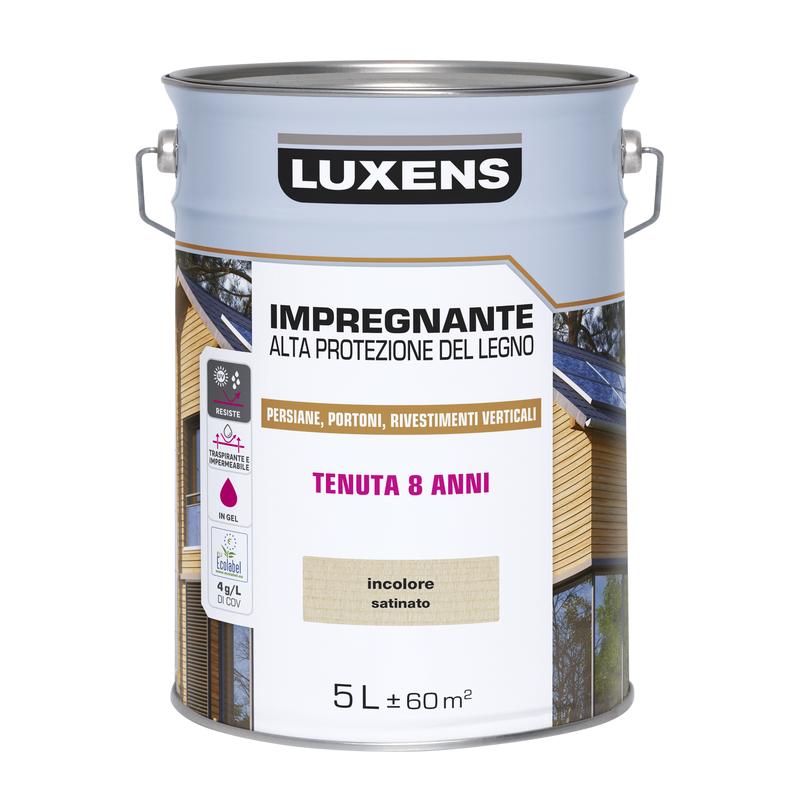 WATER BASED COLORLESS HIGH PROTECTION WATER BASED WOOD PRESERVATIVE IMPREGNATING LUXENS 5 LT