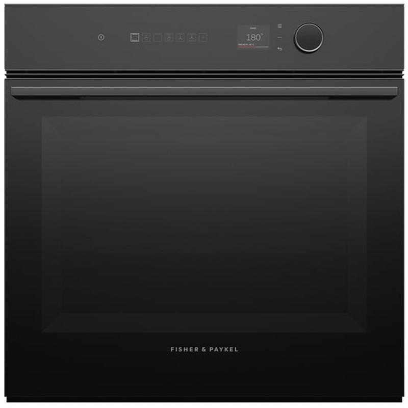 Fisher & Paykel OB60SM16PLB1 - Black Built-In Single Oven - 85L - A Energy